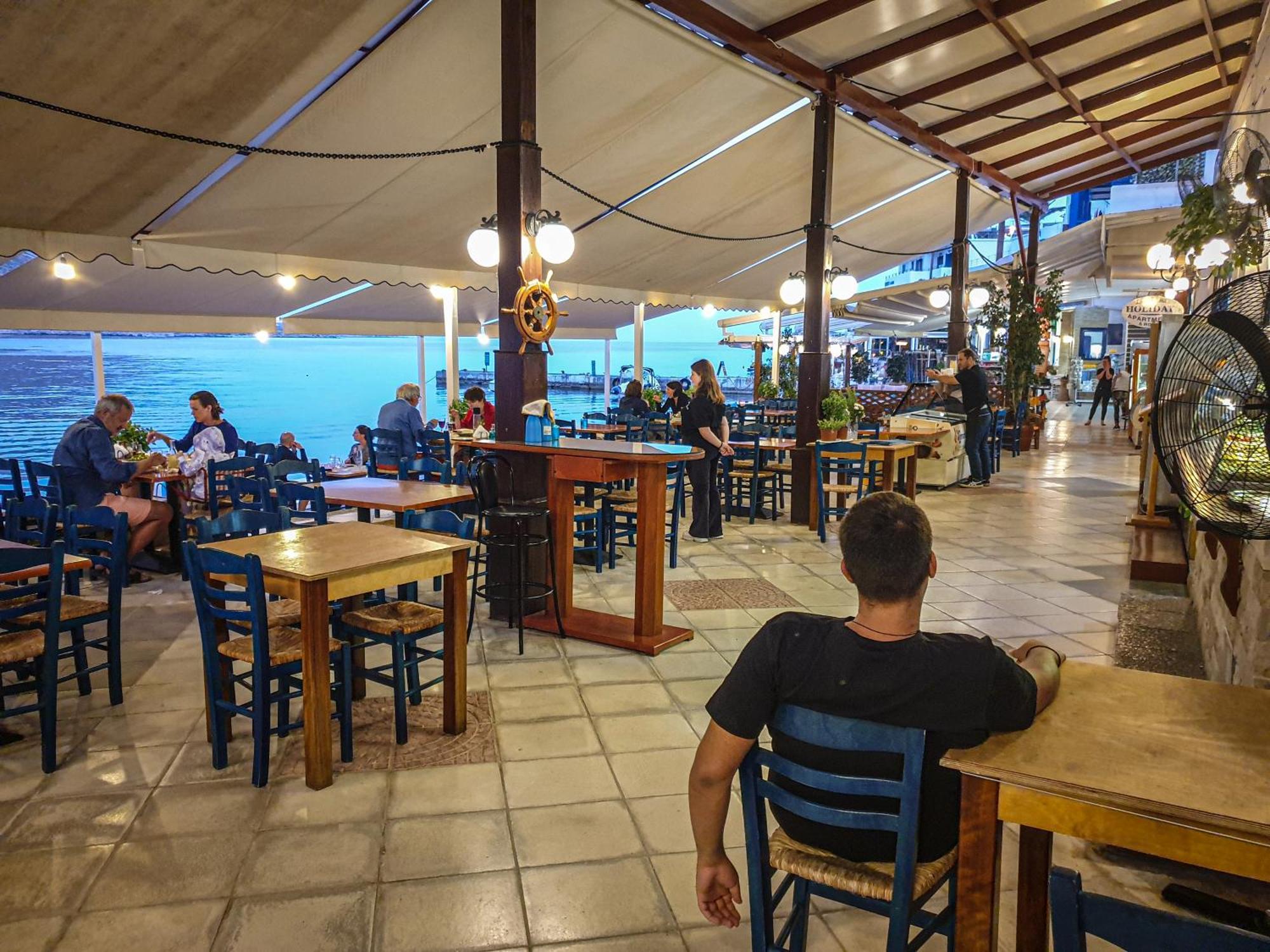 The Blue House Hotel Loutro Buitenkant foto